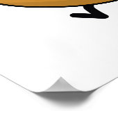 J Wandelen Grappig alfabet woordspeling Poster (Hoek)