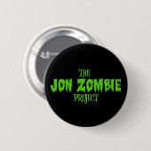 J.zombie-toets Ronde Button 5,7 Cm (Voorkant /achterkant)