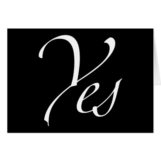 Ja (Voorkant Horizontaal)