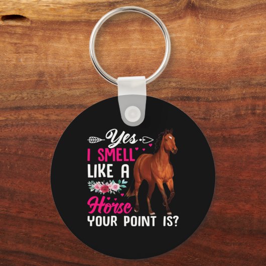 Ja1 paardentrainer sleutelhanger (Voorkant)