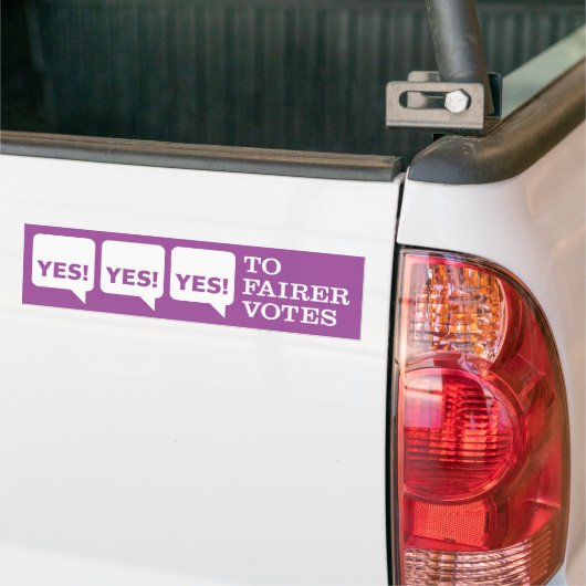 Ja2AV-Bumpersticker Bumpersticker (Op Truck)