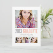  JA 2013 | INSCHRIJVING VAN DE GRADUATIEPARTIJ KAART (Staand voorkant)