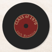 Ja 50 jaar! Onderzetters van klasse reünie (Voorkant)