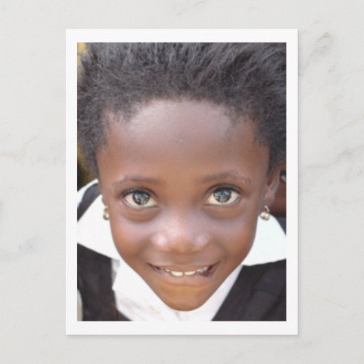 Ja! Afrika! Briefkaart (Voorkant)