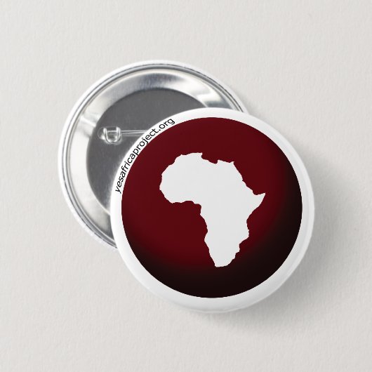 Ja! Afrika Button met Logo (Voorkant /achterkant)