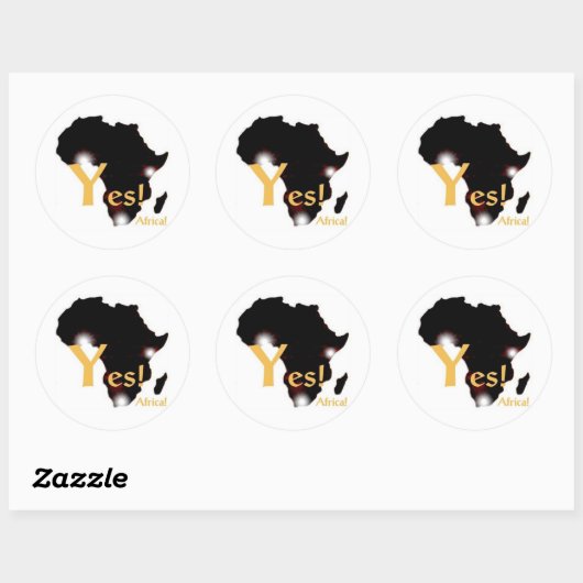 Ja! Afrika! Sticker (Vel)