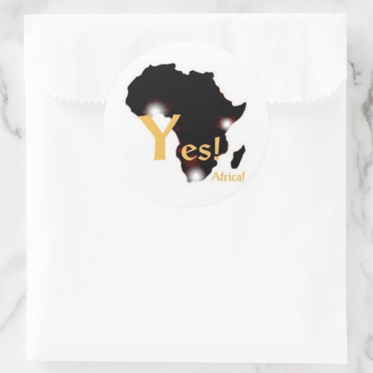Ja! Afrika! Sticker (Tas)