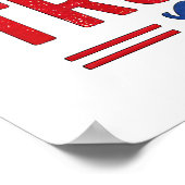 Ja, als een Trump-meisje er overheen komt Poster (Hoek)