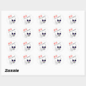 JA AWESOME RONDE STICKER (Vel)