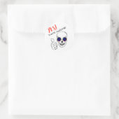 JA AWESOME RONDE STICKER (Tas)