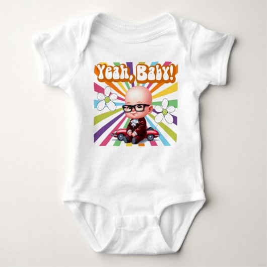 Ja Baby Retro Romper (Voorkant)