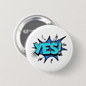 JA Badge Ronde Button 5,7 Cm (Voorkant /achterkant)