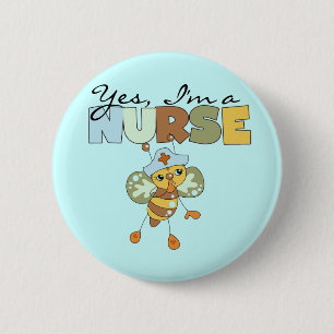 JA ben ik de T-shirts en de Giften van een Ronde Button 5,7 Cm