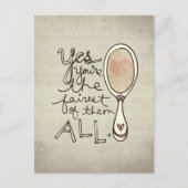 ja bent u het eerlijkst briefkaart (Voorkant)