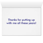 Ja beste, ik zal het snel oplossen uitstelweek (Binenzijde Horizontaal (Onderkant))