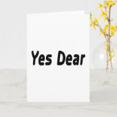 Ja, beste kaart (Gele Bloem)