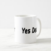 Ja, beste koffiemok (Voorkant rechts)