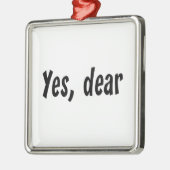 Ja, beste metalen ornament (Links)