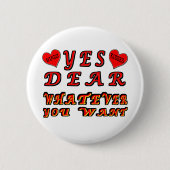 Ja, beste ronde button 5,7 cm (Voorkant)