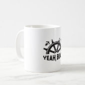 Ja Boeing Boot Zeilboot Zeilboot Zee Koffiemok (Voorkant links)