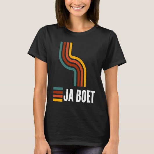 Ja boet South African Afrikaans T-shirt (Voorkant)
