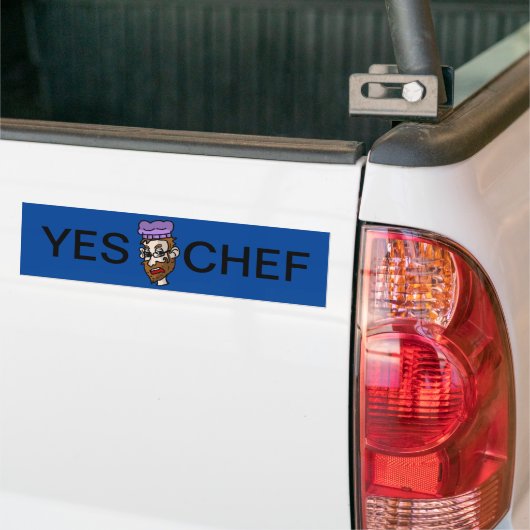 Ja Bovenrand bumper sticker (Op Truck)