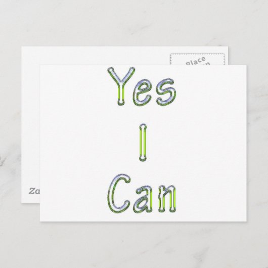 Ja Briefkaart (Voorkant / Achterkant)