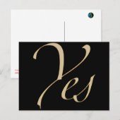 Ja Briefkaart (Voorkant / Achterkant)