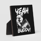 Ja Buddy - Funny Gym Workout Bodybuilding Fotoplaat (Voorkant)