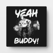 Ja Buddy - Funny Gym Workout Bodybuilding Fotoplaat (Voorkant)