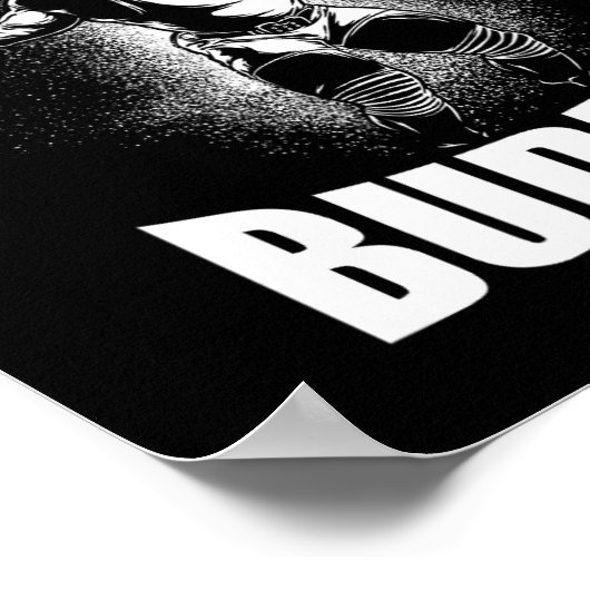 Ja Buddy - Ronnie Coleman Squat - Gym Motivatie Poster (Hoek)