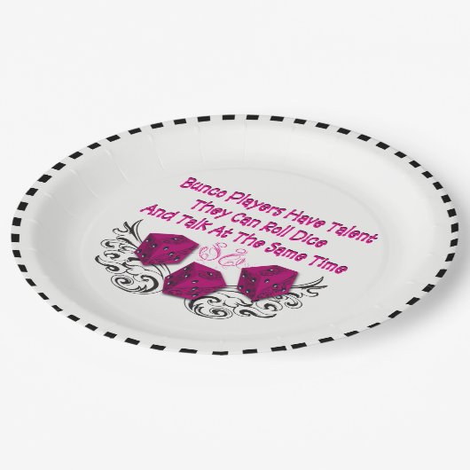 Ja, Bunco-spelers hebben talent Papieren Bordje (Gekanteld)