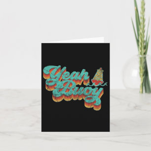 Ja Buoy  Retro 70s Summer Ocean Boating G Kaart