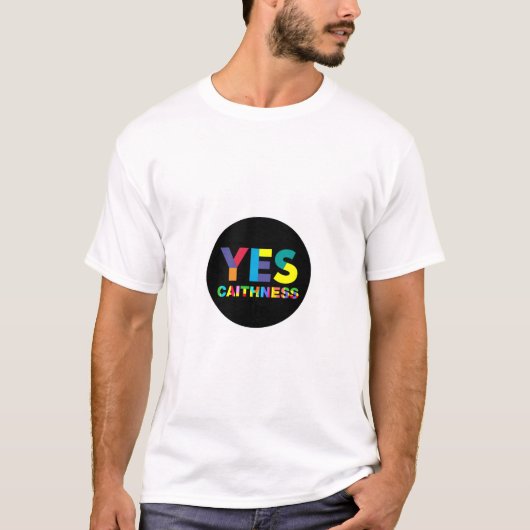 Ja Caithness Multi Color T-shirt (Voorkant)
