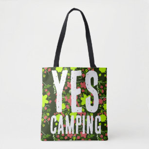 ja Camping Tote Bag