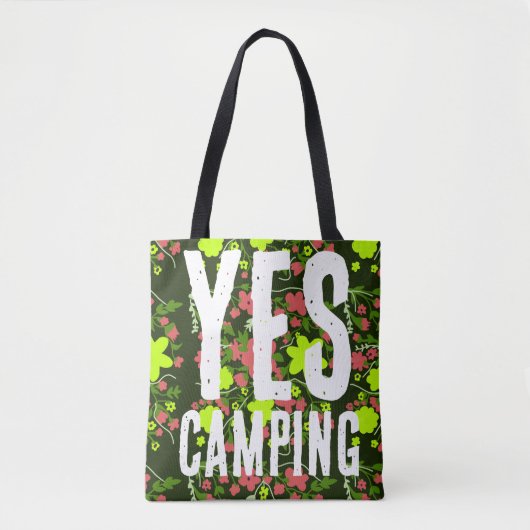 ja Camping Tote Bag (Voorkant)