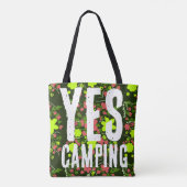 ja Camping Tote Bag (Achterkant)