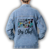 Ja Chef Blauw Denim Jean Jas Jacket