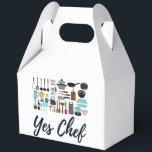 Ja Chef cadeau verpakkingsdoos Bedankdoosjes<br><div class="desc">Ja Chef weggeefdoos cadeau verpakking voor kerstkoekjes, kerstcadeaus, bedankjes, bruiloft, verjaardag, zakelijke en bedrijfs evenementen.</div>