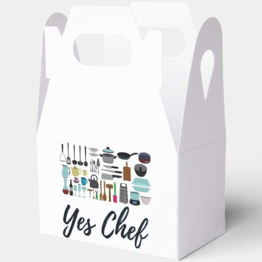 Ja Chef cadeaudoos Bedankdoosjes (Open)