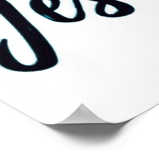 Ja Chef Keuken Art Poster (Hoek)