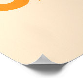 Ja, chef-kok Oranje kunst print (Hoek)