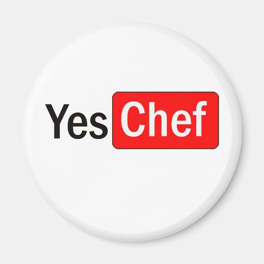 Ja Chef Magneet (Voorkant)