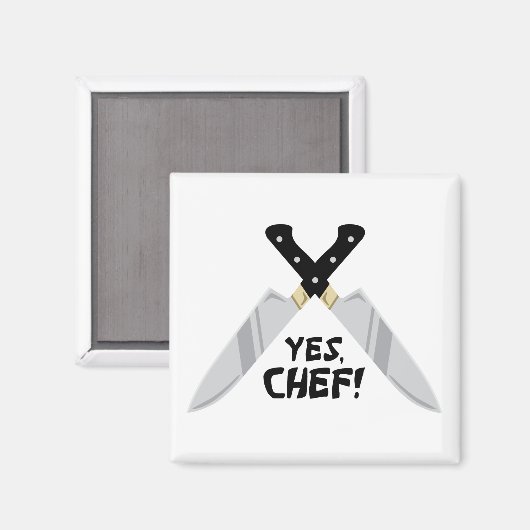 Ja Chef Magneet (Voorkant / Achterkant)