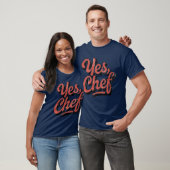 Ja, Chef retro T-shirt (Unisex)