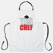 Ja, chef schort (Voorkant)