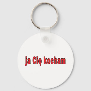ja Cie kocham - Ik hou van je Sleutelhanger