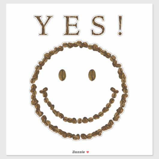 Ja Coffee! Sticker (Vel)