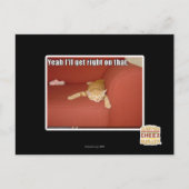 Ja, daar kom ik wel op terug. briefkaart (Voorkant)