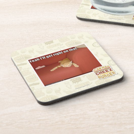 Ja, daar kom ik wel op terug. onderzetter (Linkerzijde)